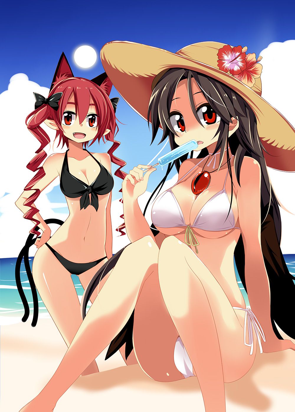 [Secondary, ZIP] cute swimsuit images of girls in the touhou Project 12
