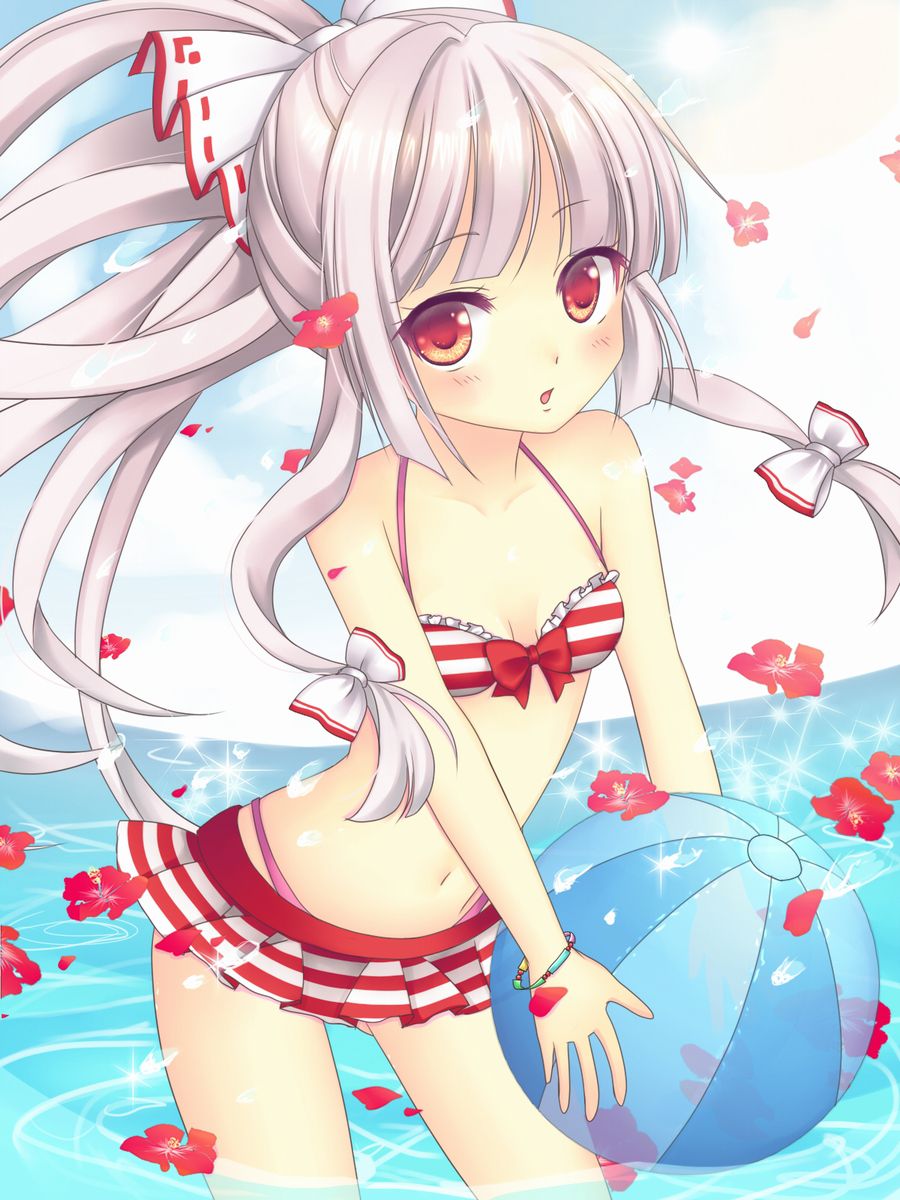 [Secondary, ZIP] cute swimsuit images of girls in the touhou Project 19
