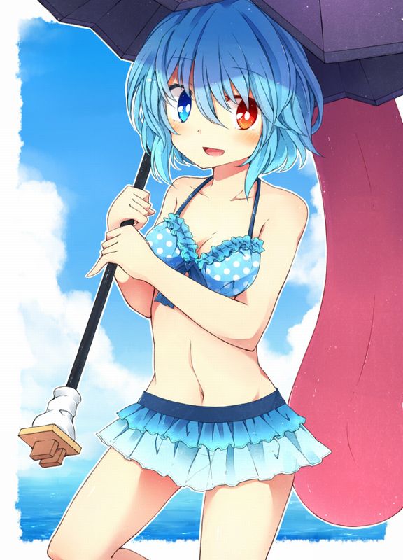 [Secondary, ZIP] cute swimsuit images of girls in the touhou Project 22