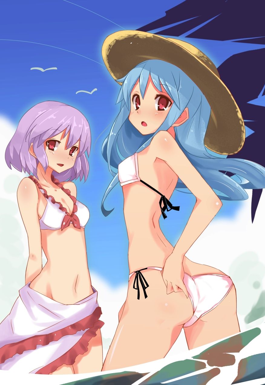 [Secondary, ZIP] cute swimsuit images of girls in the touhou Project 27