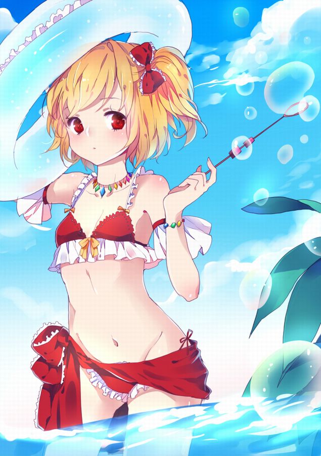 [Secondary, ZIP] cute swimsuit images of girls in the touhou Project 3