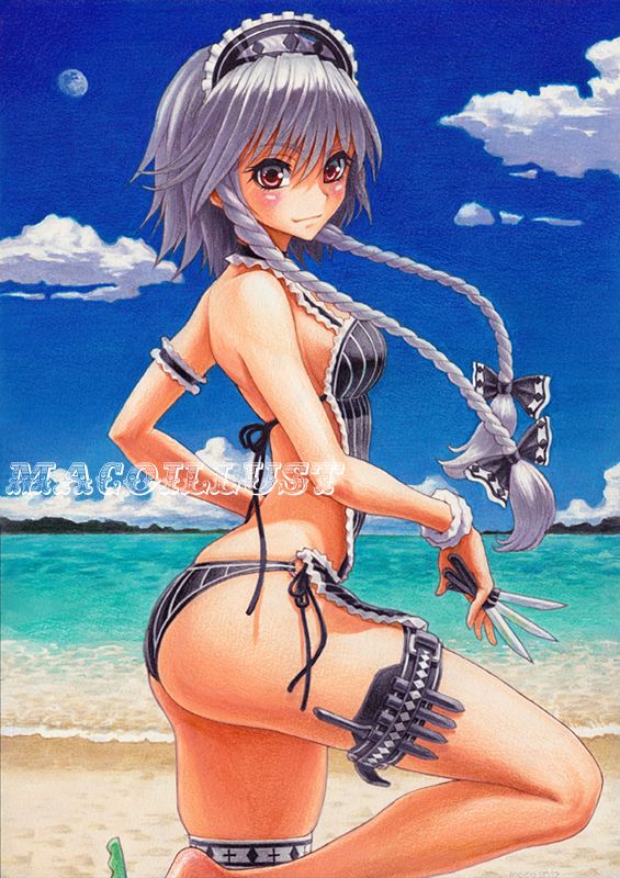 [Secondary, ZIP] cute swimsuit images of girls in the touhou Project 37