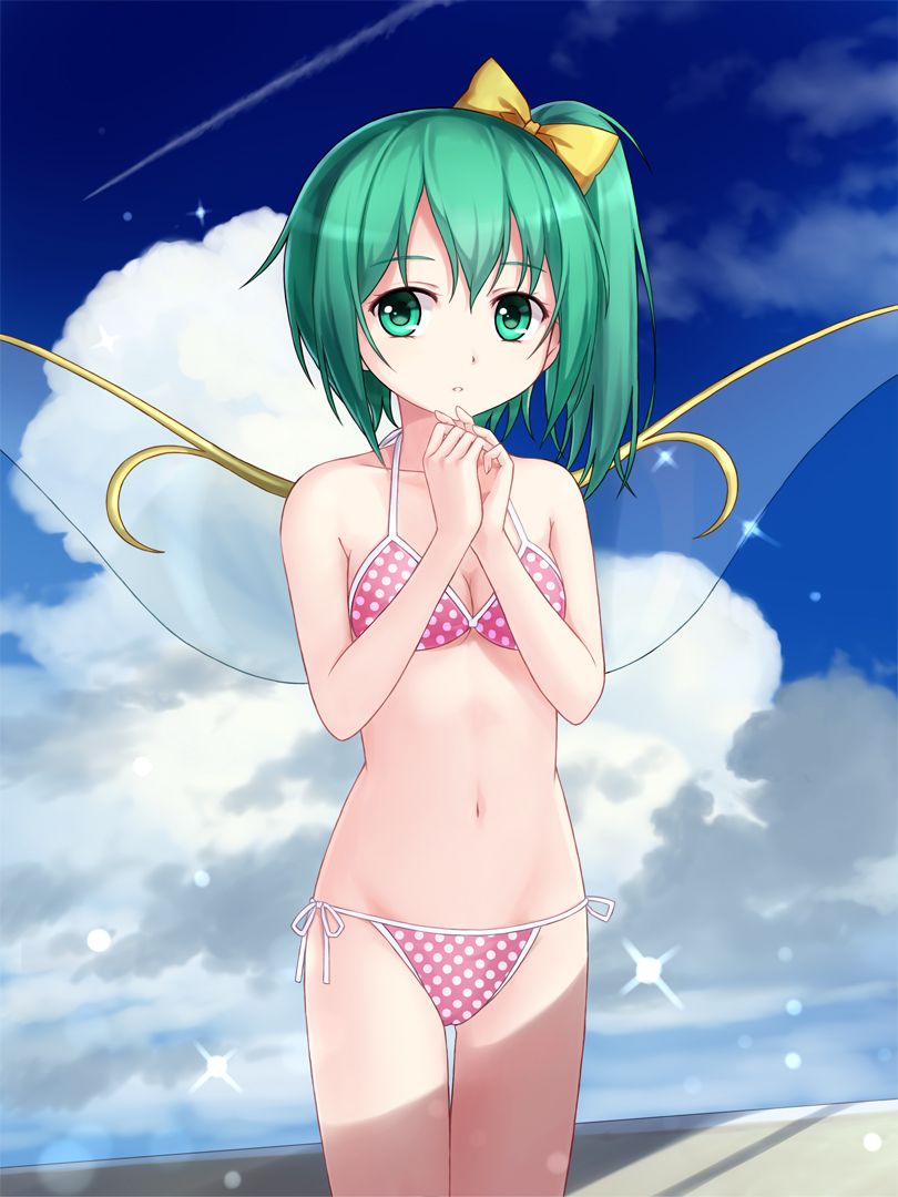 [Secondary, ZIP] cute swimsuit images of girls in the touhou Project 43