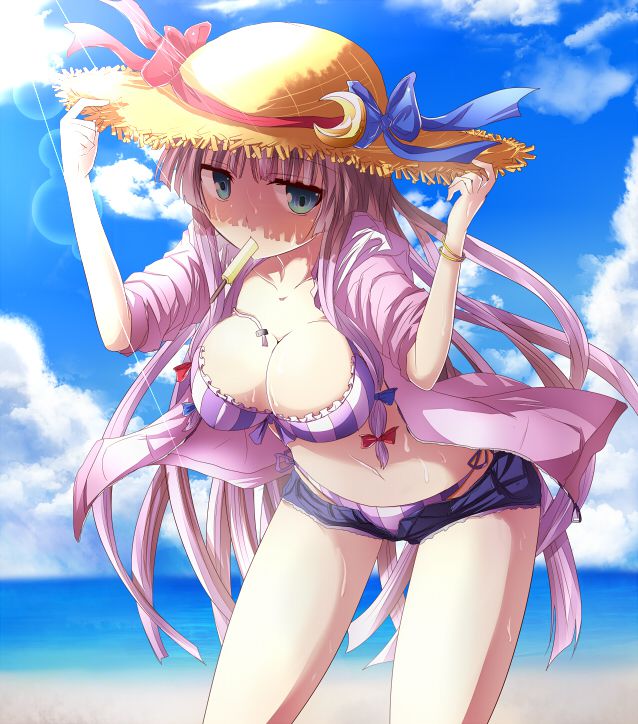 [Secondary, ZIP] cute swimsuit images of girls in the touhou Project 45