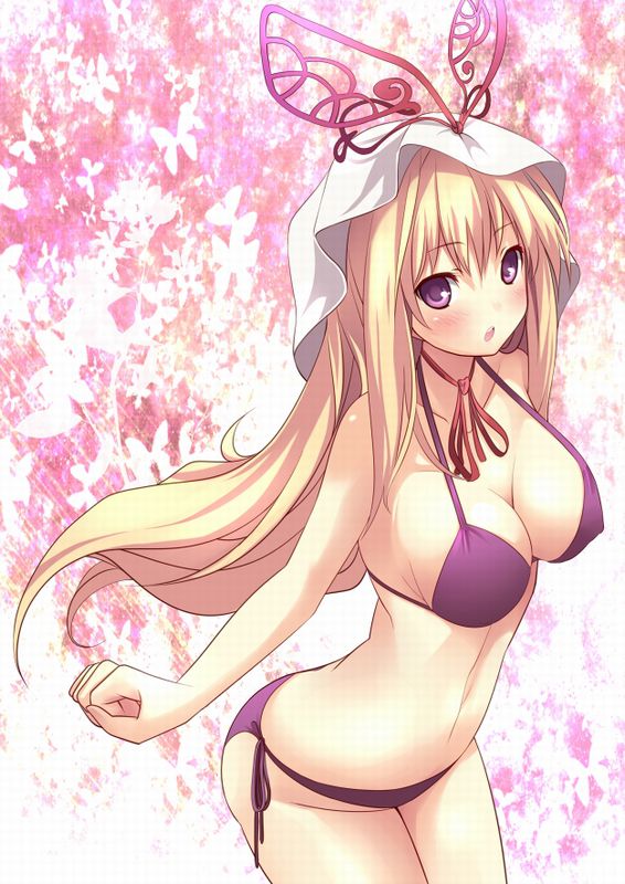 [Secondary, ZIP] cute swimsuit images of girls in the touhou Project 50