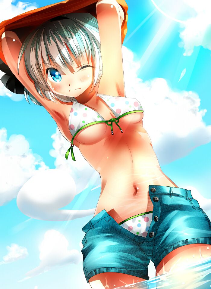 [Secondary, ZIP] cute swimsuit images of girls in the touhou Project 8
