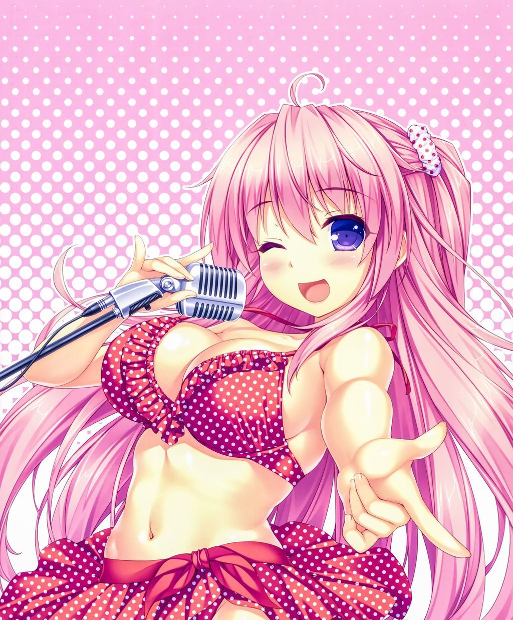 【Secondary erotic】 Pink hair is lewd! Here is an erotic image of a naughty girl who lives up to such an image 2