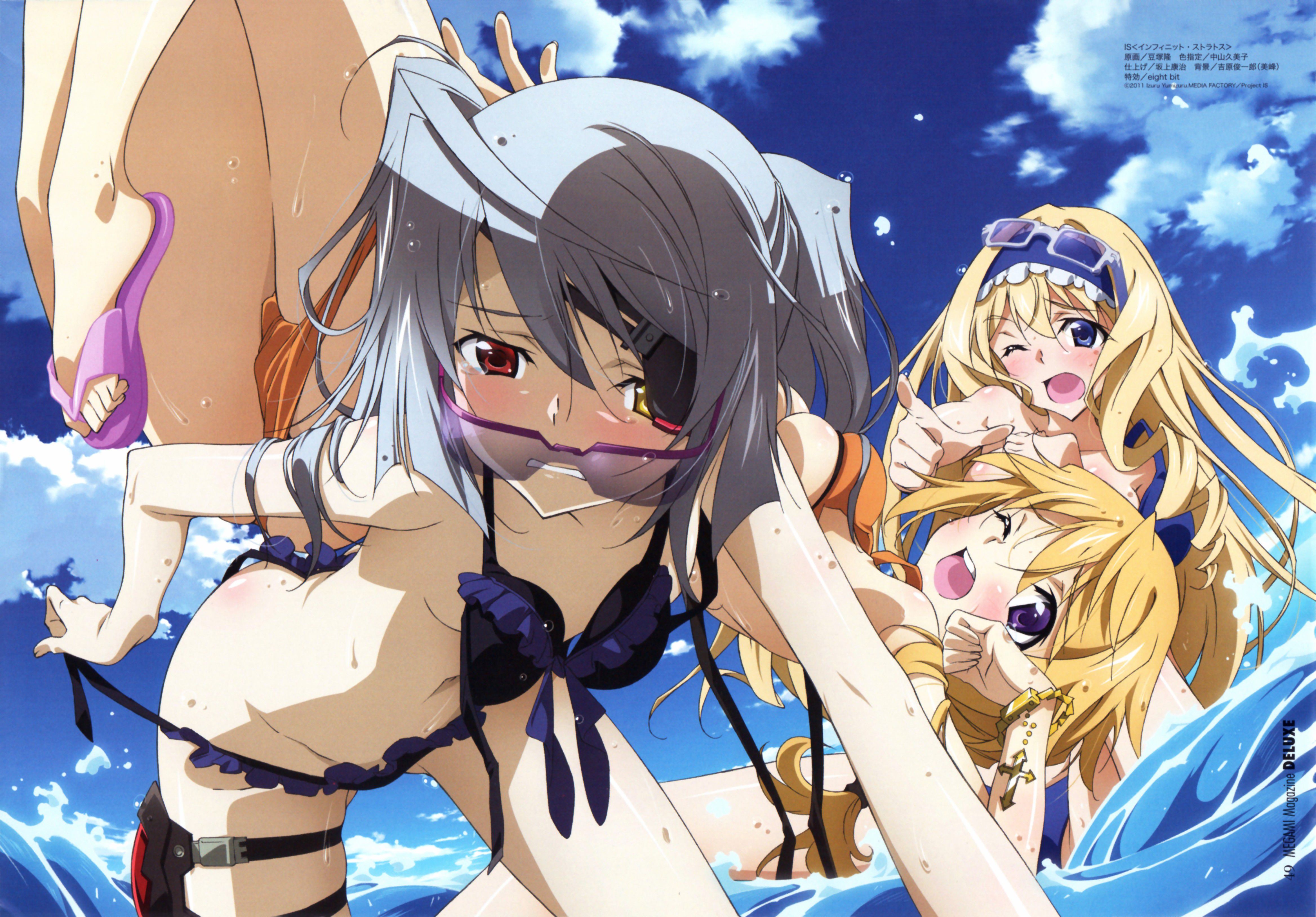 The artists who want to see erotic images of infinitistratos! 11