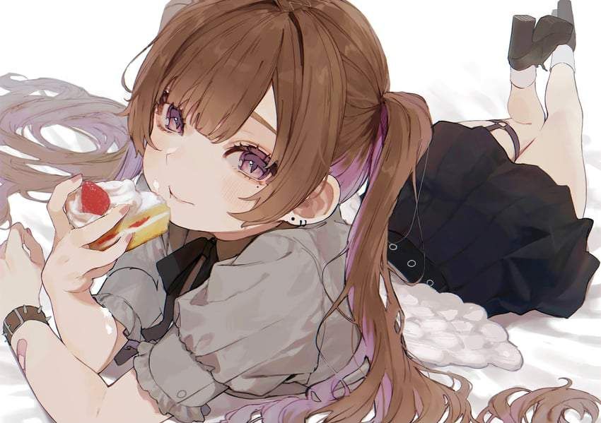 【Carnival of Love】Secondary image of a girl eating strawberry shortcake 10