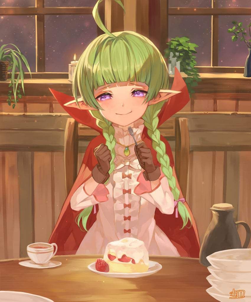 【Carnival of Love】Secondary image of a girl eating strawberry shortcake 25