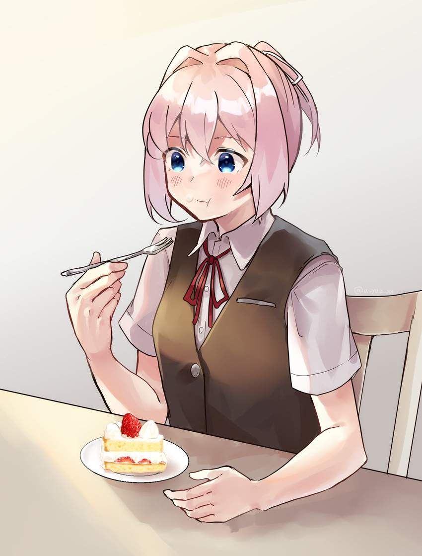 【Carnival of Love】Secondary image of a girl eating strawberry shortcake 29