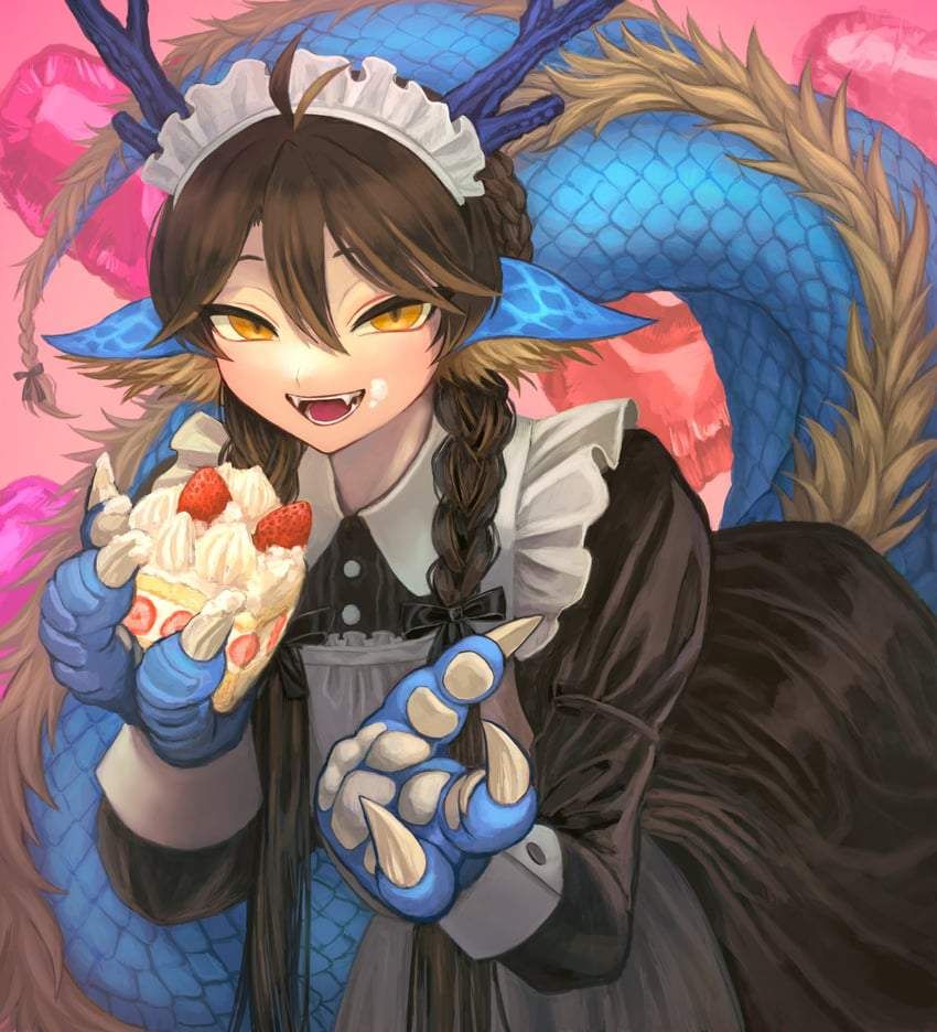 【Carnival of Love】Secondary image of a girl eating strawberry shortcake 30