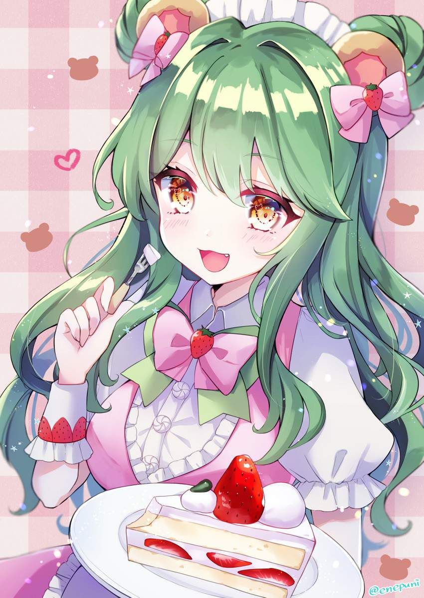 【Carnival of Love】Secondary image of a girl eating strawberry shortcake 7