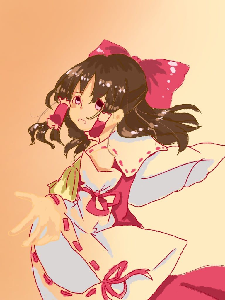 [East] cute MoE hakurei reimu erotic images part 3 10