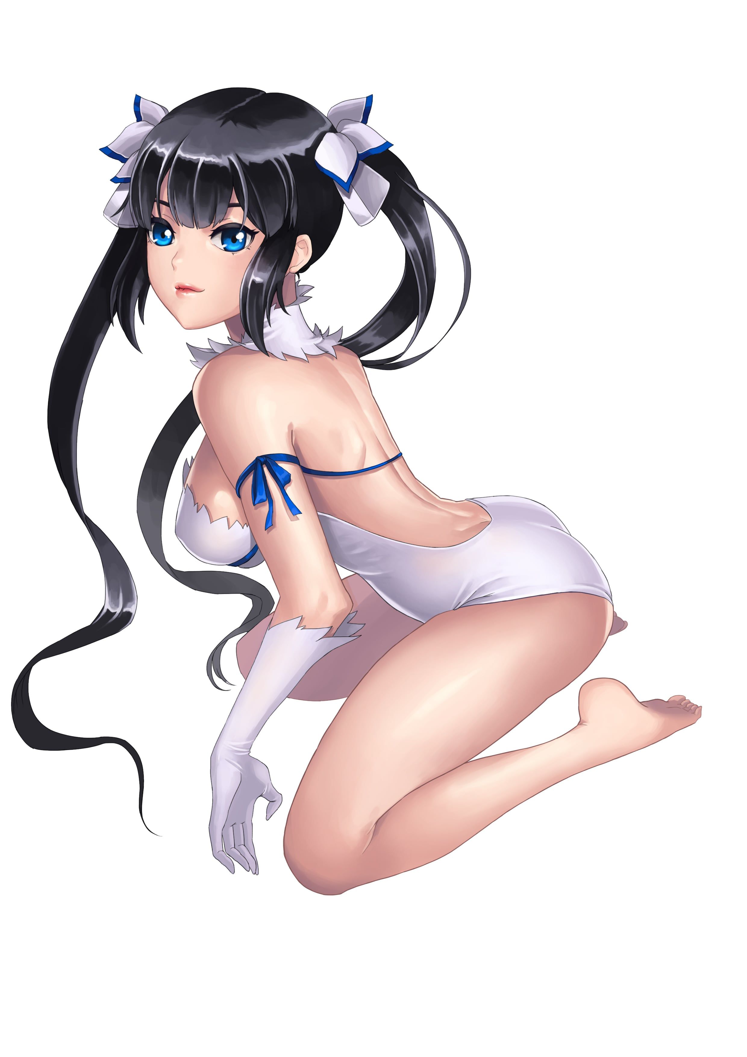 [Dan town] Hestia's example on you was breasts highlighted loli big breasts I was cute girl MoE erotic pictures part 6 1