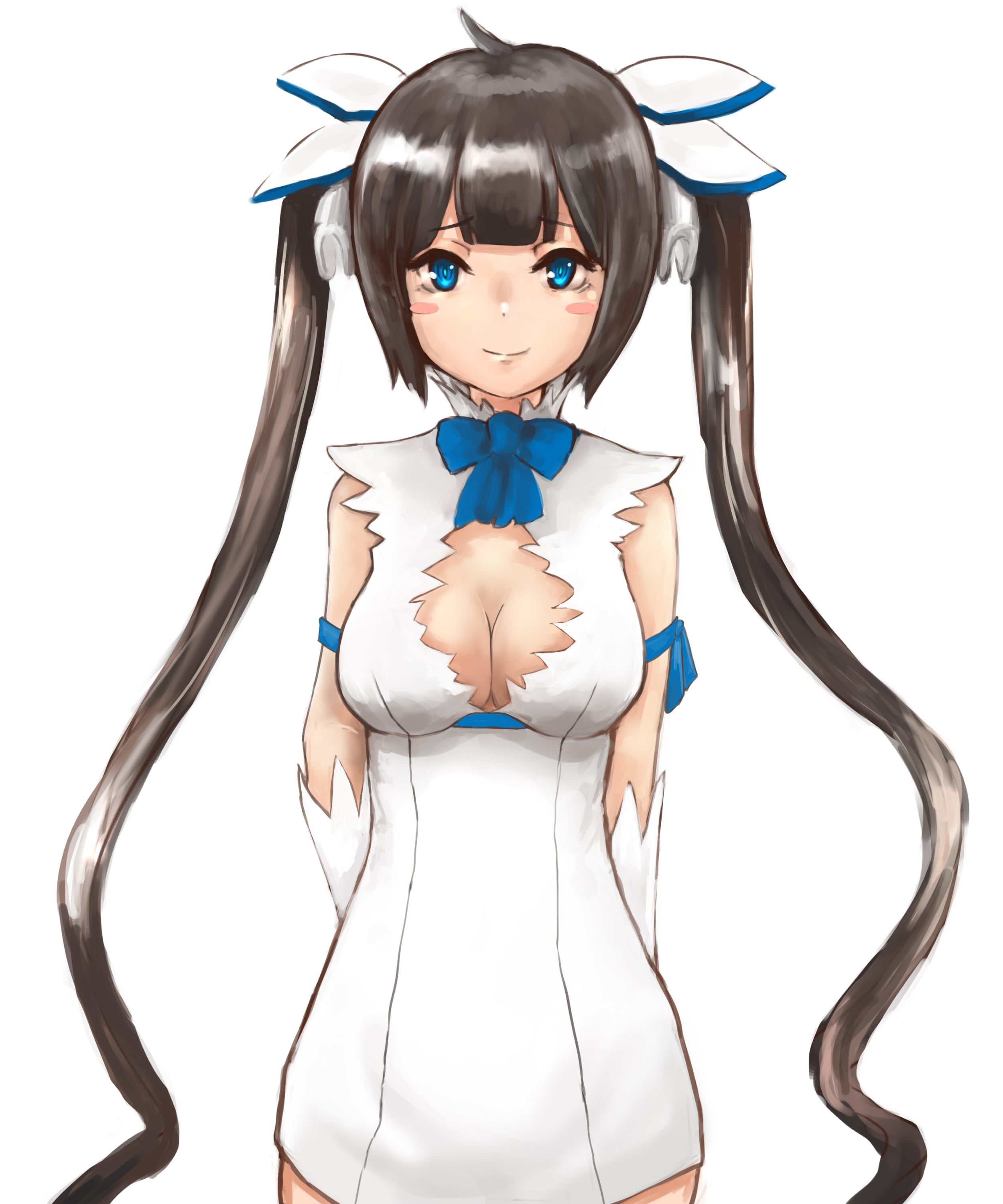 [Dan town] Hestia's example on you was breasts highlighted loli big breasts I was cute girl MoE erotic pictures part 6 10