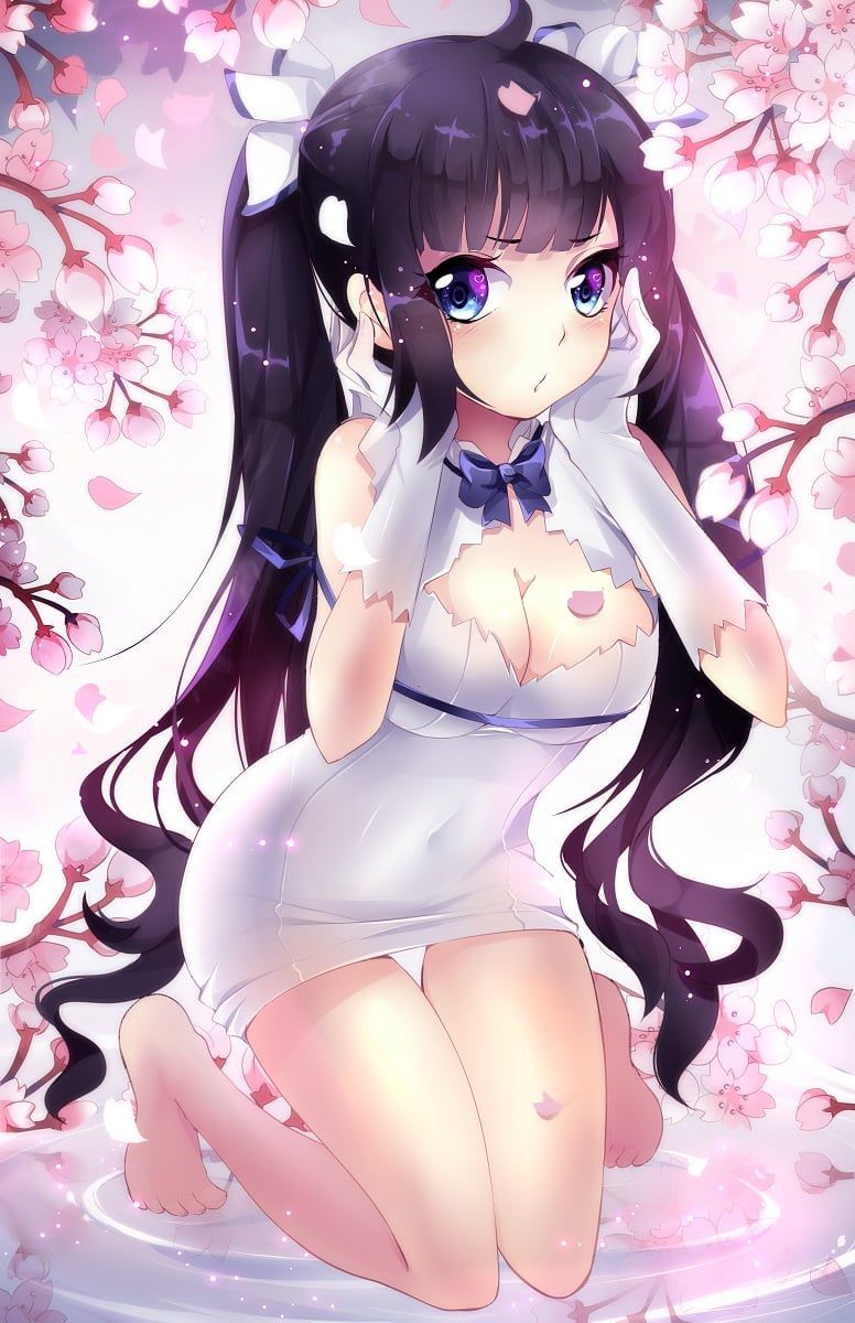 [Dan town] Hestia's example on you was breasts highlighted loli big breasts I was cute girl MoE erotic images part 3 18