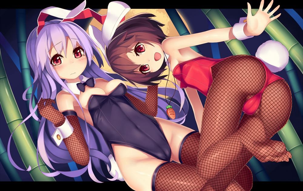 Two-dimensional Bunny girl erotic pictures. This would take away! 15