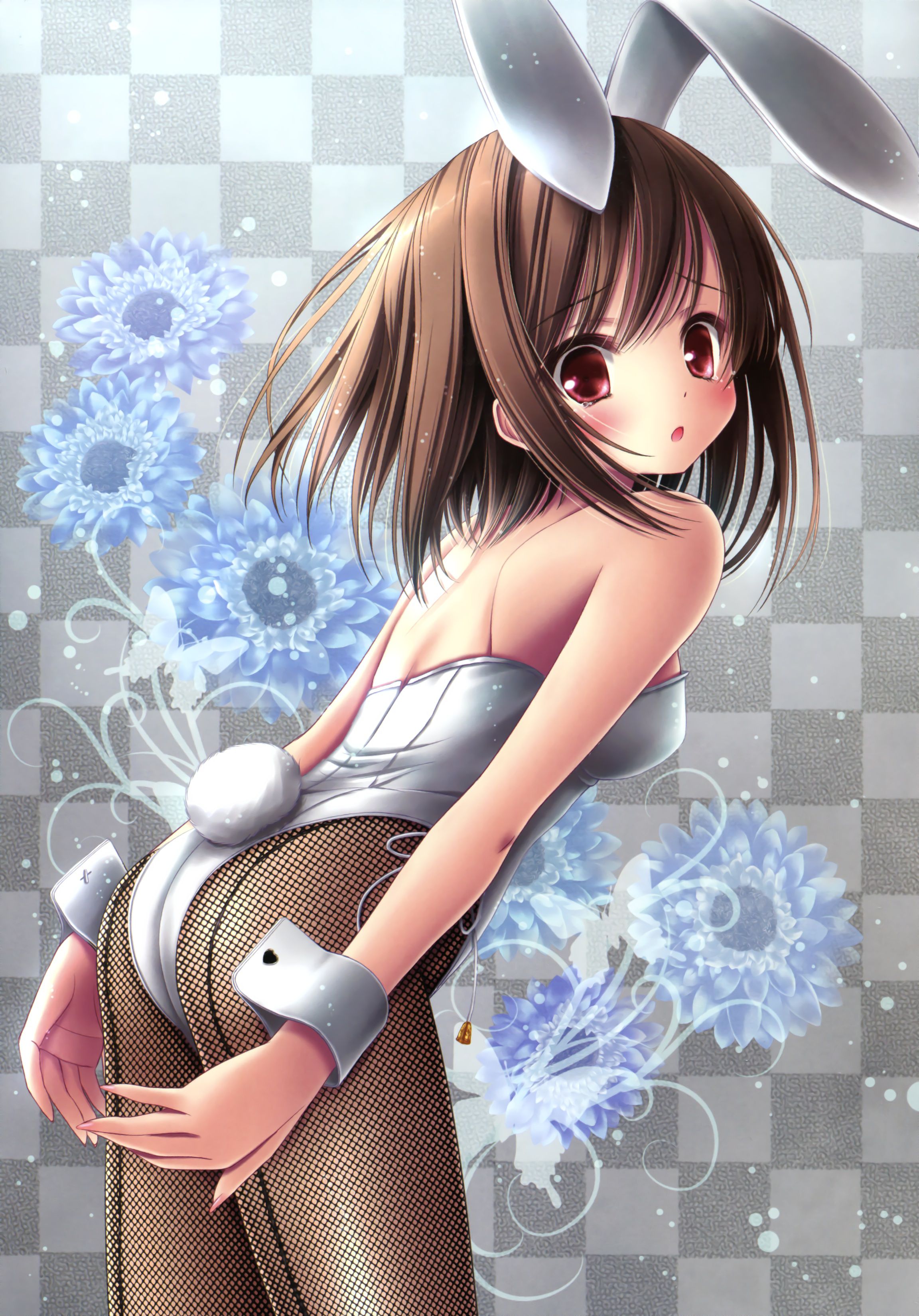 Two-dimensional Bunny girl erotic pictures. This would take away! 24