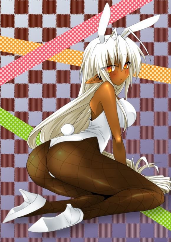 Two-dimensional Bunny girl erotic pictures. This would take away! 35