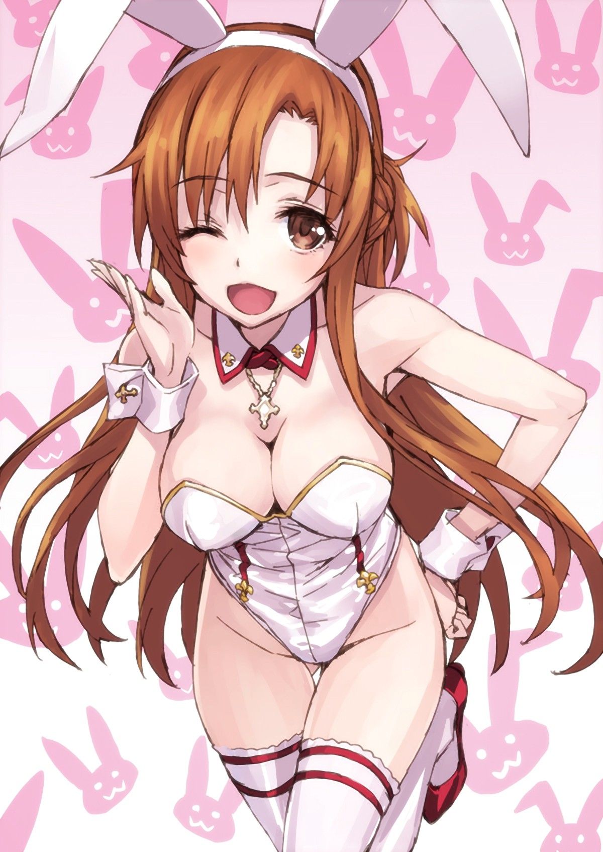 Two-dimensional Bunny girl erotic pictures. This would take away! 5