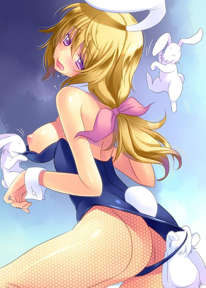 Two-dimensional Bunny girl erotic pictures. This would take away! 59