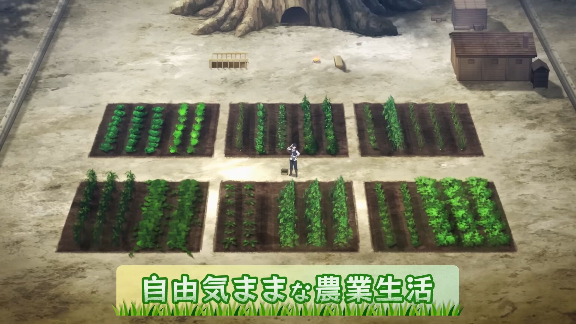 Anime "Relaxing Farmer in Another World" Erotic scenes such as baths with girls! Broadcast in January 6