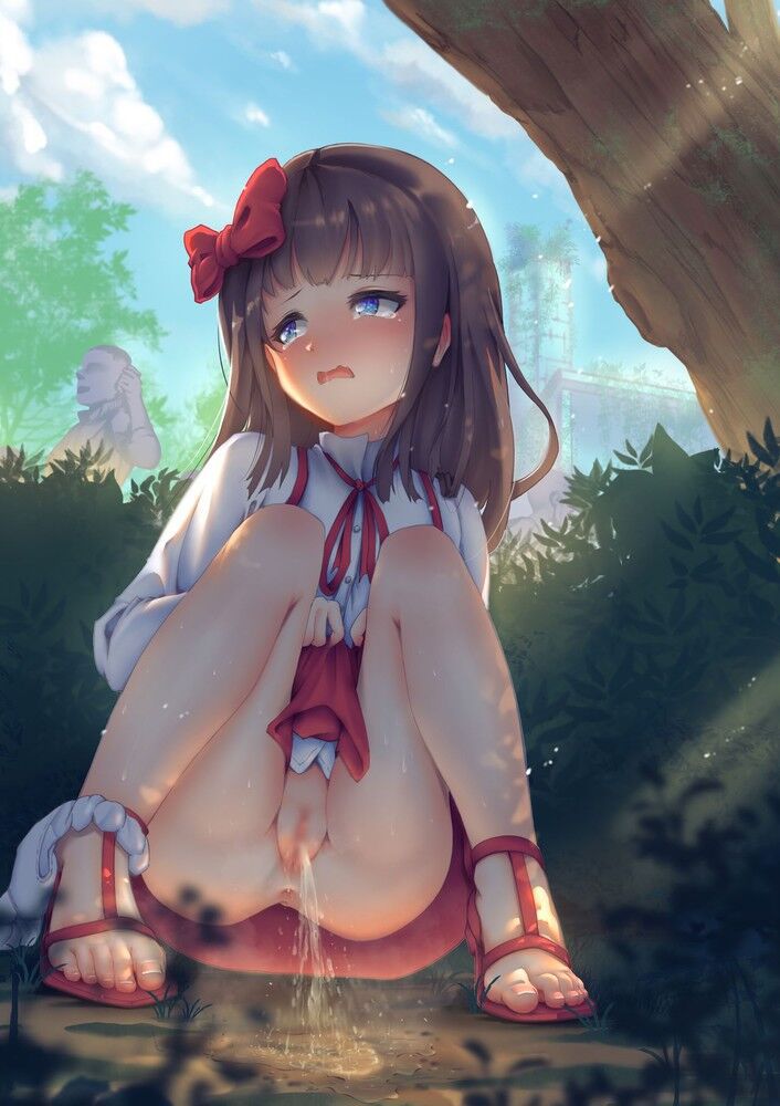 [Selected 164 photos] Too erotic secondary image of a loli beautiful girl who is shyly peeing naked or naughty 43