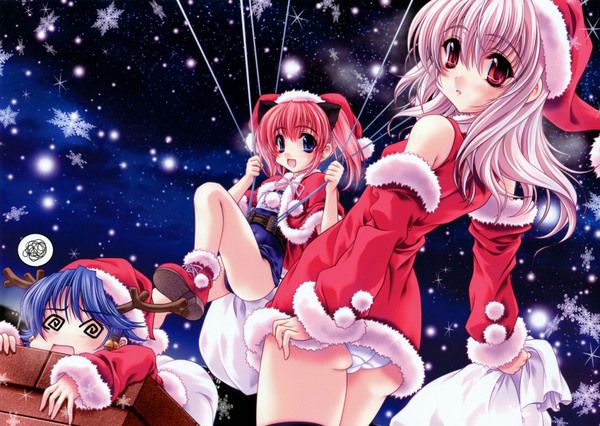 [Secondary erotic] of which could present very naughty girl Santa's 14