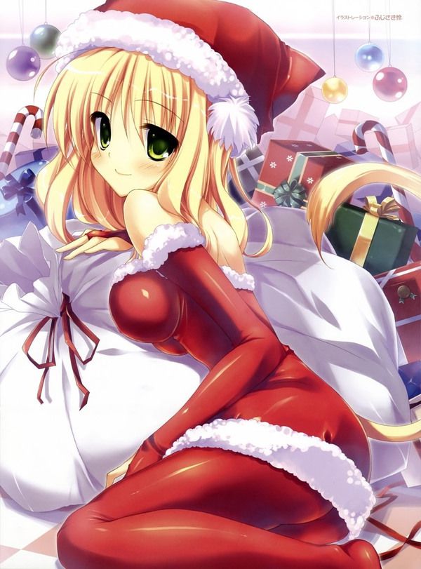 [Secondary erotic] of which could present very naughty girl Santa's 3