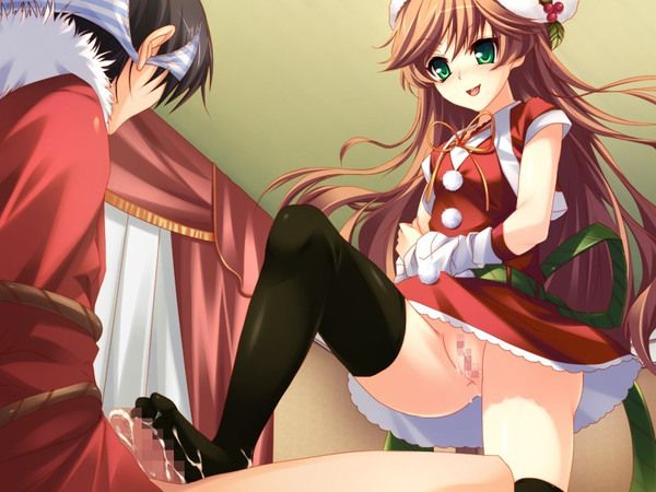 [Secondary erotic] of which could present very naughty girl Santa's 49