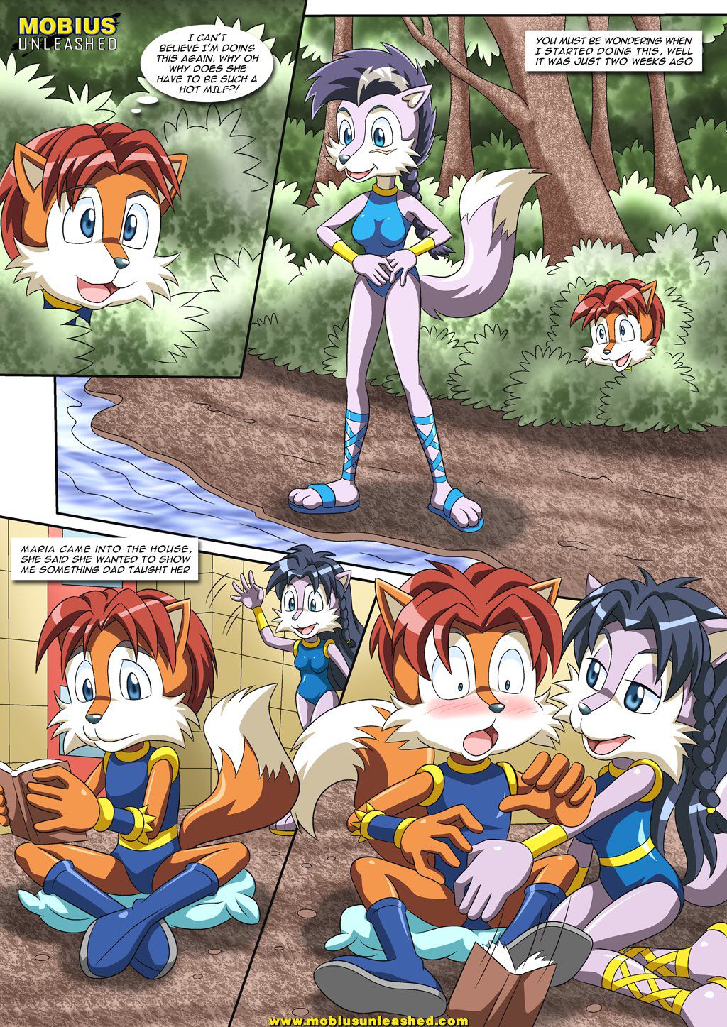 [Palcomix] A Wolf Pack Affair (Sonic the Hedgehog) [Ongoing] 2