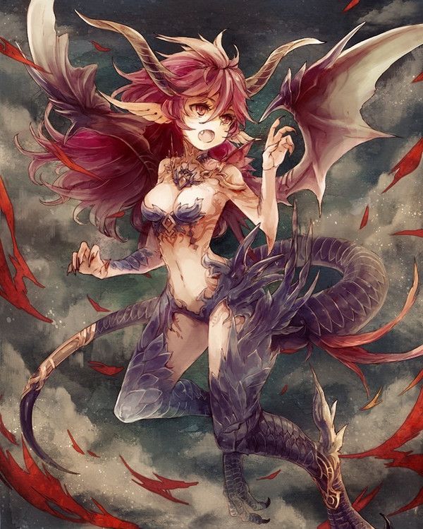 [Secondary erotic: erotic images grows wings and tail Dragon daughter (Dragon daughter) 24