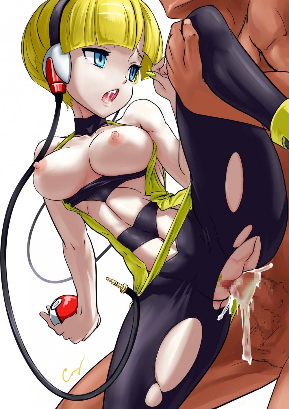 [Pokemon] Pokemon heroine, her trainer MoE erotic pictures part 6 2