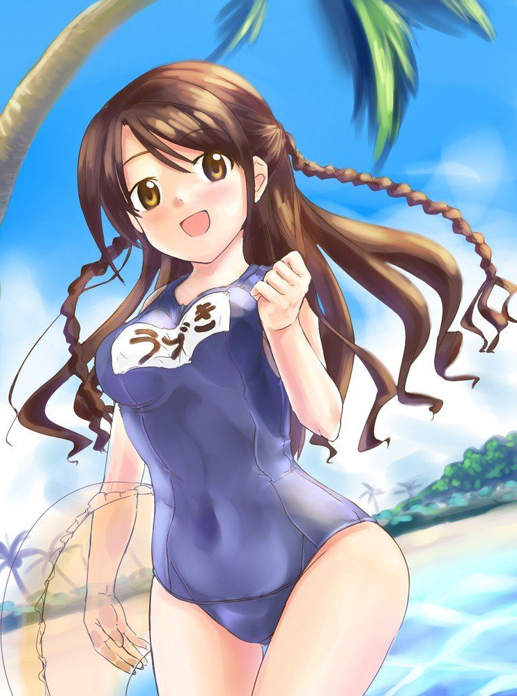 Admire the second erotic pictures of the swimsuit. 20