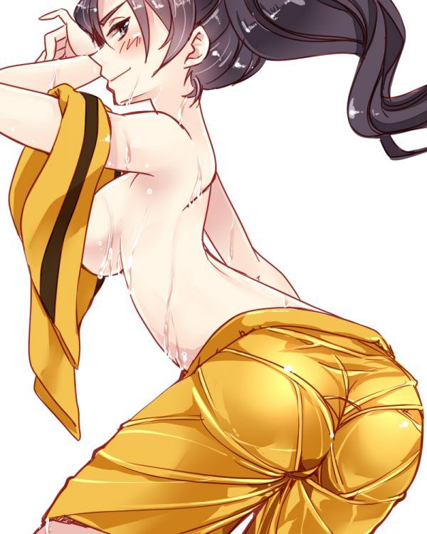 It is an erotic image of the bakemonogatari series! 11