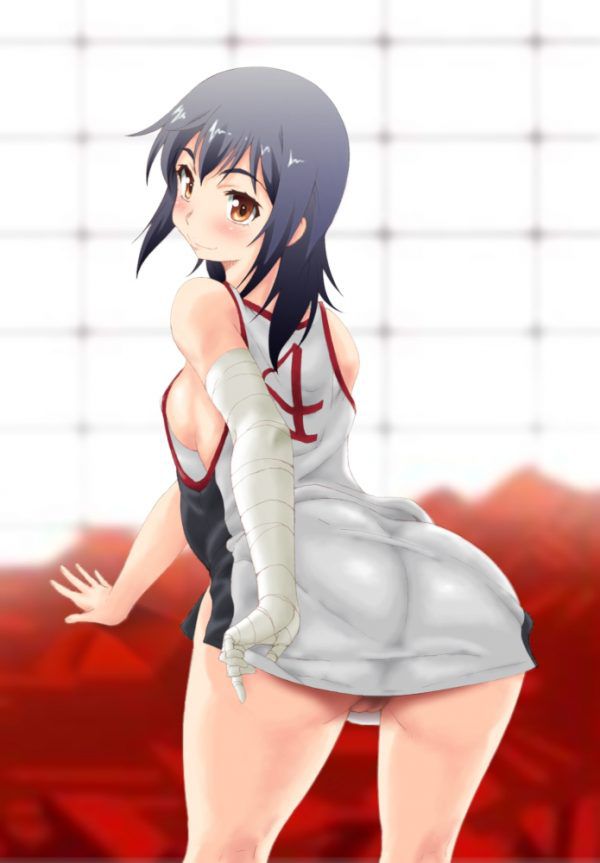 It is an erotic image of the bakemonogatari series! 19