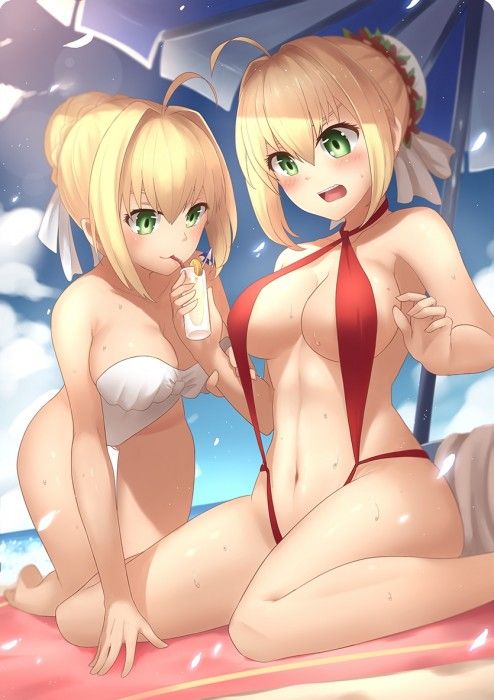 【Erotic Anime Summary】 Beauty and beautiful girls wearing a slingshot of a dosukebe swimsuit 【Secondary erotic】 20