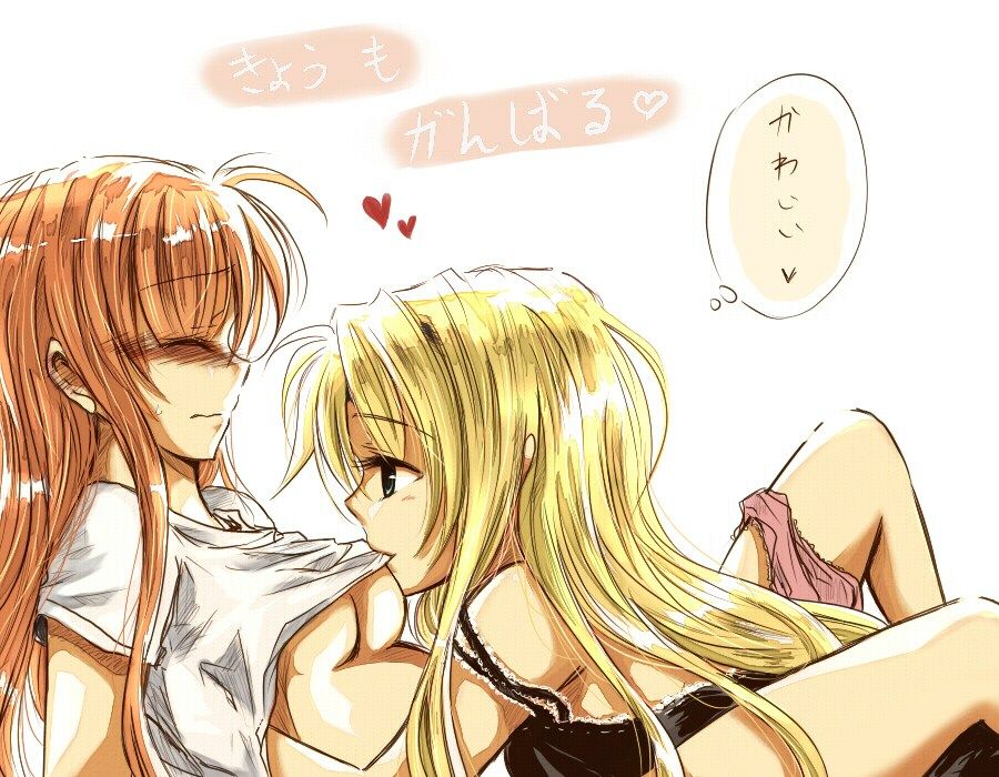 [57 pictures] magical Girl Lyrical Nanoha fate Testarossa & high town of erotic pictures! Part 2 3