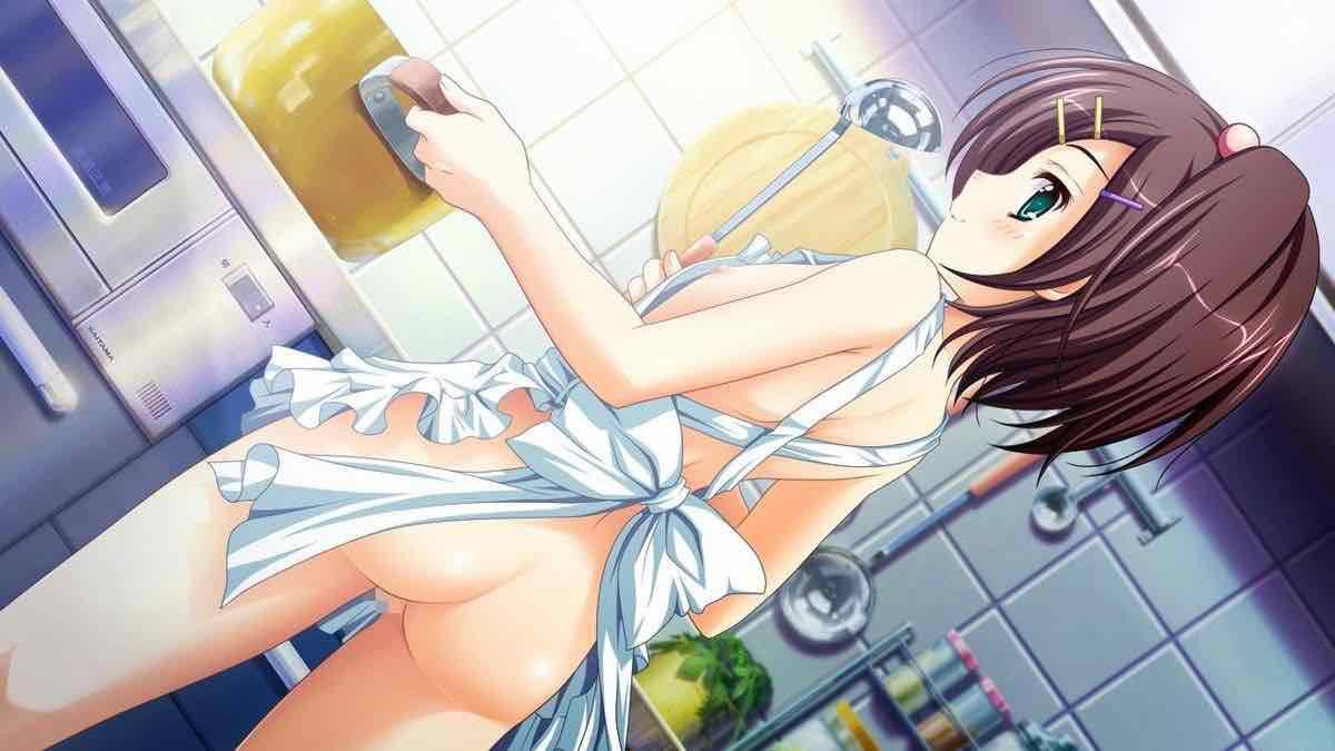 HADAKA apron dress, I was standing from the morning absolutely hameru involved secondary erotic pictures 67