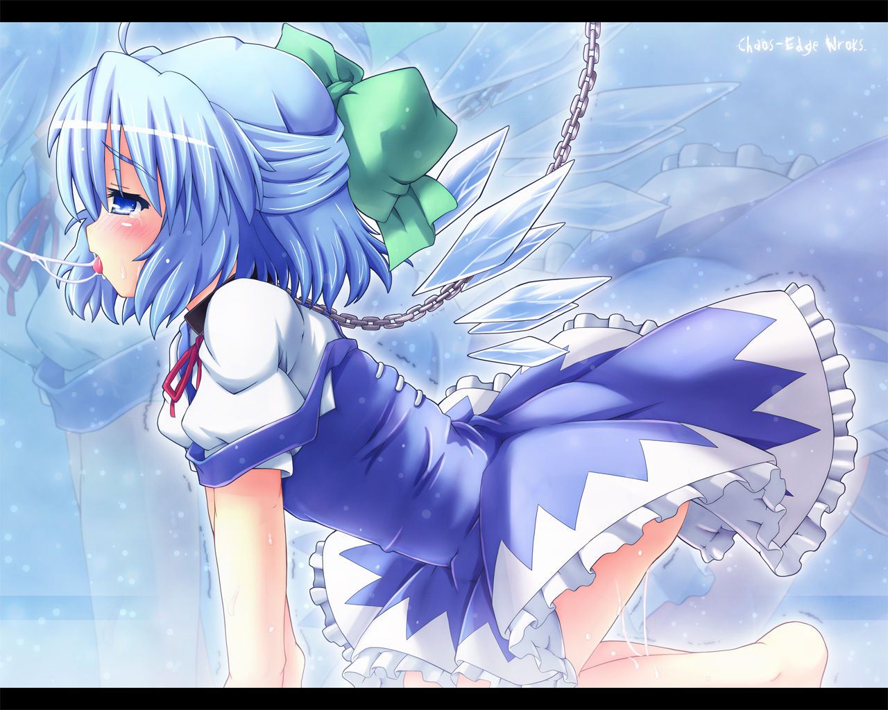 [Touhou Project: admire cirno's second erotic images. 18