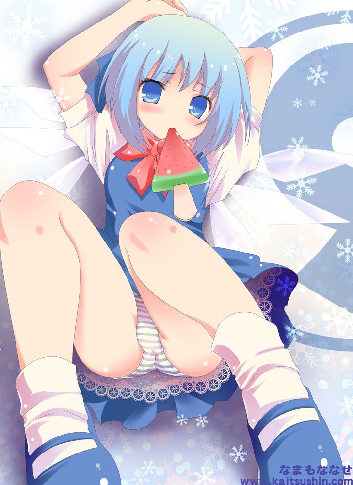 [Touhou Project: admire cirno's second erotic images. 5