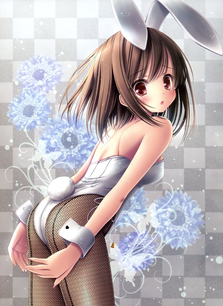 Erotic pictures of the Bunny girl! 17