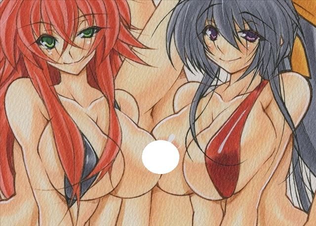 Highschool_dxd erotic pictures part 6 (himejima, etc) (big breasts, black hair) 4