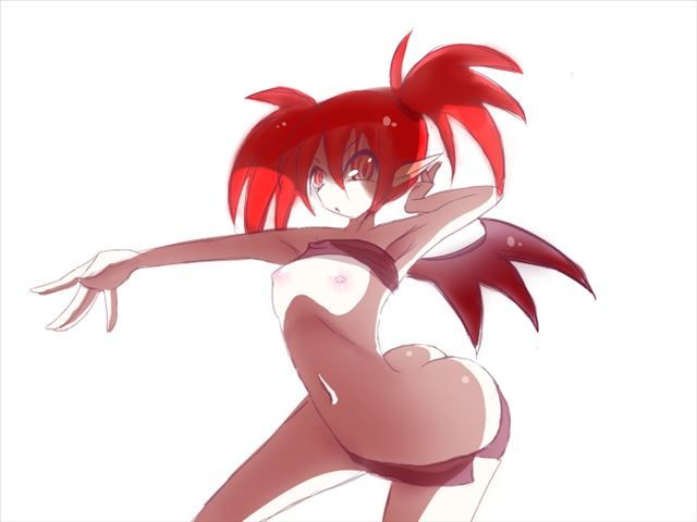 [Secondary erotic] Disgaea hentai pictures 4 (Mount Etna) (small breasts, red hair) 24