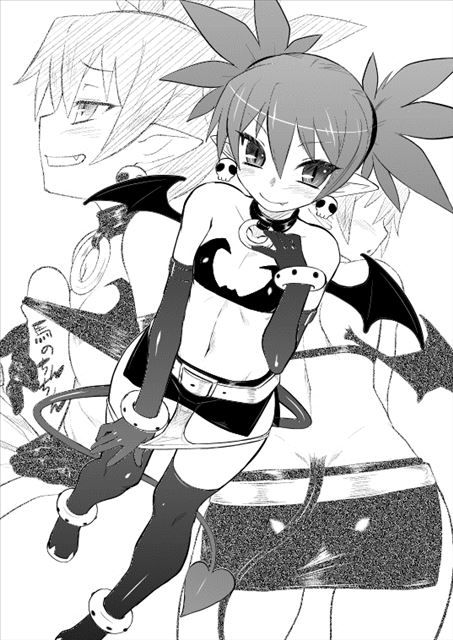 [Secondary erotic] Disgaea hentai pictures 4 (Mount Etna) (small breasts, red hair) 26