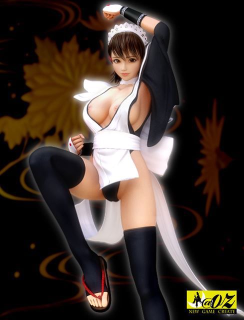 [Samsho] Samurai shodown erotic pictures part 2 (ABCs) [black hair and large breasts] 1