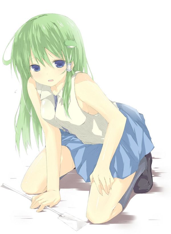 [Secondary erotic] naughty pictures of the girl with green hair 10