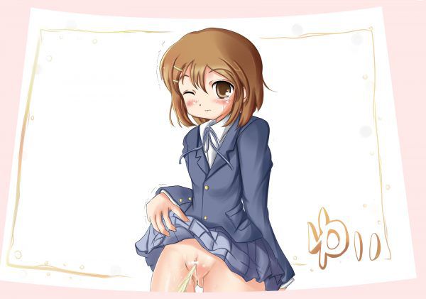 [K-on! : YUI Hirasawa's second erotic pictures 17