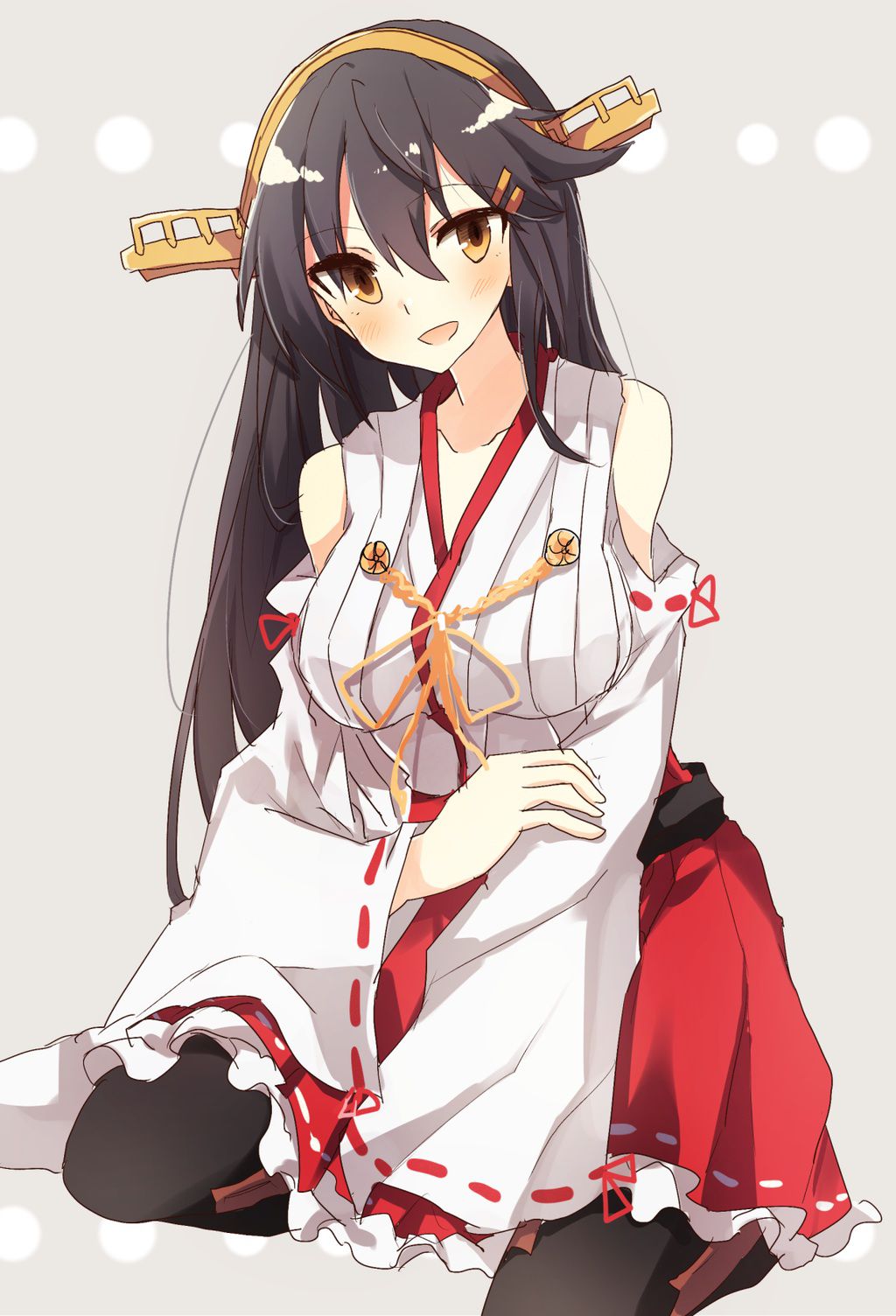 [Secondary, ZIP] destroyer Haruna-CHAN for this cute picture, please! 48